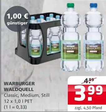 Getränke Quelle Warburger Waldquell 12x1,0 L Angebot