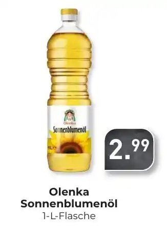 Hieber's Frische Center Olenka Sonnenblumenöl 1 L Flasche Angebot