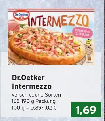 CAP Markt Dr. Oetker Intermezzo 165-190g Angebot