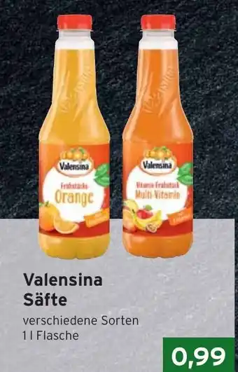 CAP Markt Valensina Säfte 1L Angebot