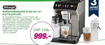 EP Delonghi kaffeevollautomat ecam 450.76.t eletta explore Angebot