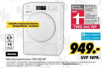 MEDIMAX Miele wärmepumpentrockner twd 440 wp Angebot