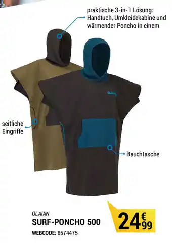 Decathlon Olaian Surf Poncho 500 Angebot