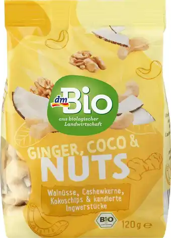 dm drogerie Dmbio nuss- mischung, ginger, coco & nuts Angebot