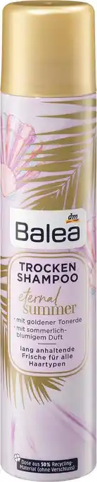 dm drogerie Balea trockenshampoo eternal summer Angebot