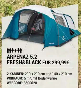 Decathlon Arpenaz 5.2 Fresh & Black Angebot