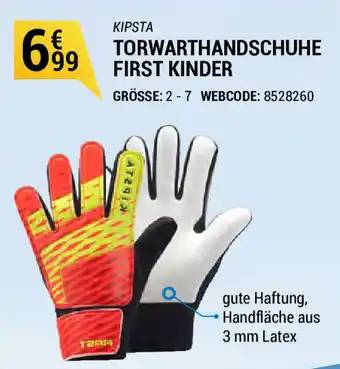 Decathlon Kipsta Torwarthandschuhe First Kinder Angebot