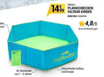 Decathlon Nabaiji Planschbecken Faltbar Kinder Angebot