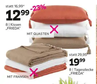 Mömax Kissen Frieda oder Tagesdecke Frieda Angebot