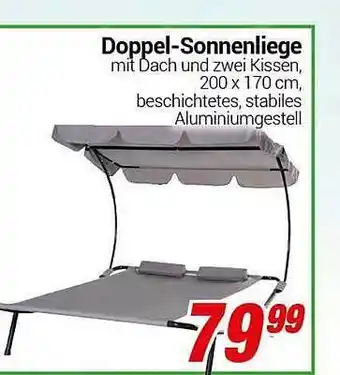 CENTERSHOP Doppel-sonnenliege Angebot