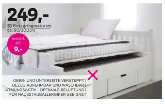 Mömax Boxspringmatratze Angebot