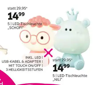 Mömax LED Tischleuchte Schofi Angebot