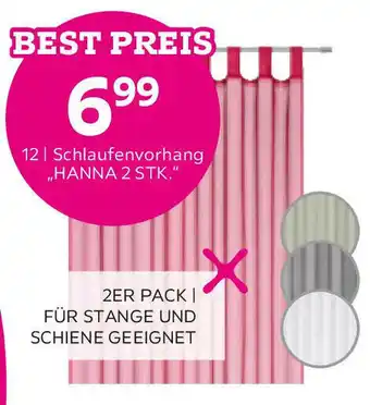 Mömax Schlaufenvorhang Angebot