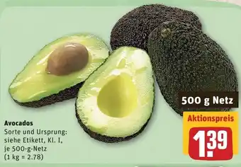 REWE Avocados 500g Angebot