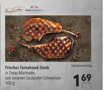 CITTI Markt Frisches tomahawk steak Angebot