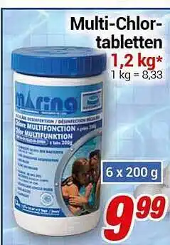 CENTERSHOP Multi-chlortabletten magna Angebot