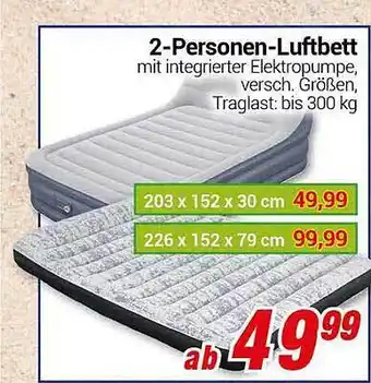 CENTERSHOP 2-personen-luftbett Angebot