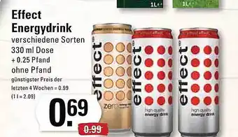 Edeka Effect energydrink Angebot