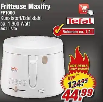 Poco Fritteuse maxifry ff1000 tefal Angebot