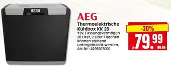 Herkules Baumarkt AEG Thermoelektrische Kühlbox KK 28 Angebot