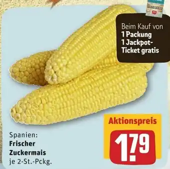 REWE Frischer Zuckermais Angebot