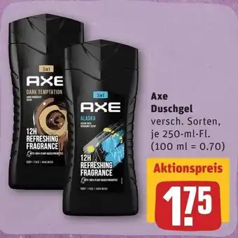 REWE Axe Duschgel 250ml Angebot