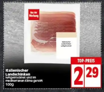 Elli Markt Italienischer Landschinken 100g Angebot