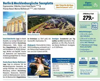 Lidl Reisen Berlin & mecklenburgische seenplatte Angebot