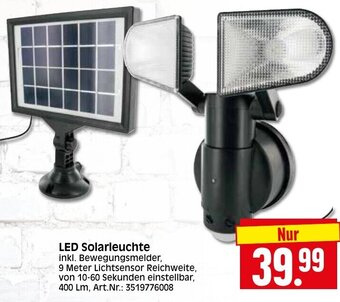 Herkules Baumarkt LED Solarleuchte Angebot