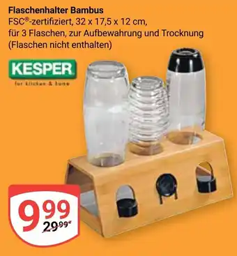 Globus Kesper Flaschenhalter Angebot