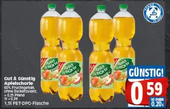 Elli Markt Gut & Günstig Apfelschorle 1,5L Angebot