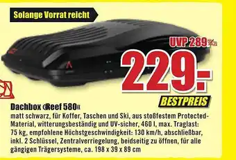 B1 Discount Baumarkt Dachbox reef 581 Angebot