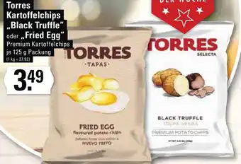 Meyer's Frischemarkt Torres Kartoffelchips ,,Black Truffle" oder ,,Fried Egg" 125 g Packung Angebot