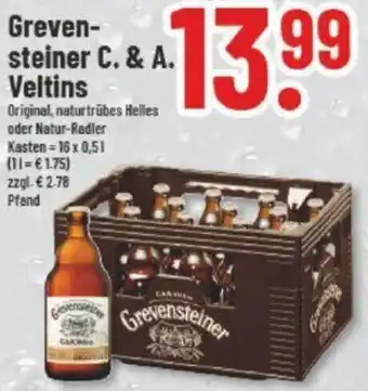 trinkgut Grevensteiner C. & A. Veltins 16x0,5 L Angebot