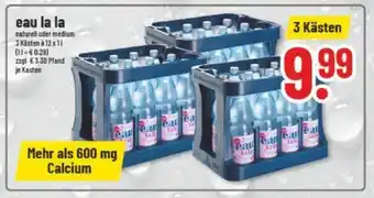 trinkgut eau la la naturell oder medium 12x1 L Angebot