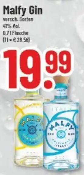 trinkgut Malfy Gin 0,7L Flasche Angebot