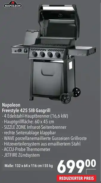 CITTI Markt Napoleon Freestyle 425 SIB Gasgrill Angebot