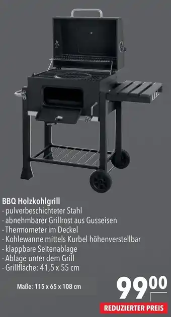 CITTI Markt BBQ Holzkohlgrill Angebot