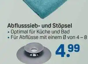 Rossmann Abflusssieb- und stöpsel Angebot