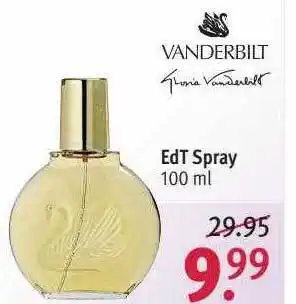 Rossmann Vanderbilt edt spray 100 ml Angebot