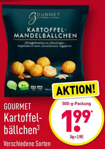 Aldi Nord Gourmet Kartoffelbällchen 500g Angebot