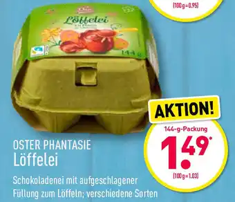 Aldi Nord Oster Phantasie Löffelei 144g Angebot