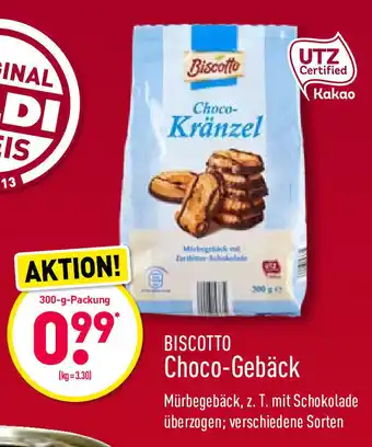 Aldi Nord Biscotto Choco Gebäck 300g Angebot