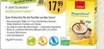 Reformhaus Bacher P. Jentschura Morgenstund Angebot