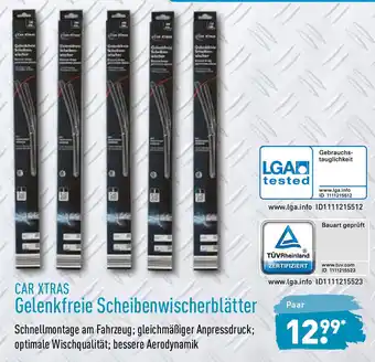 Aldi Nord Car Xtras Gelenkfreie Scheibenwischerblätter Angebot