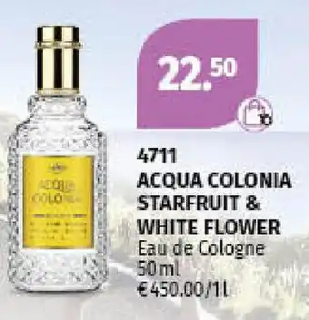 Müller 4711 Acqua Colonia Starfruit & White Flower edc 50ml Angebot