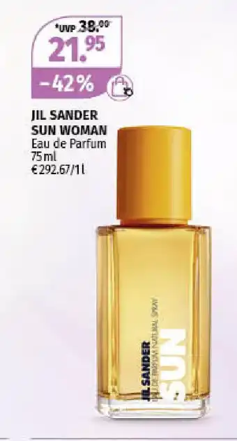 Müller Jil Sander Sun Woman edp 75ml Angebot