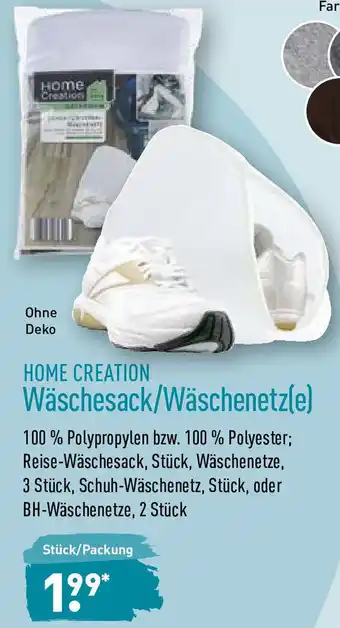 Aldi Nord Home Creation Wäschesack/Wäschenetz (e) Angebot