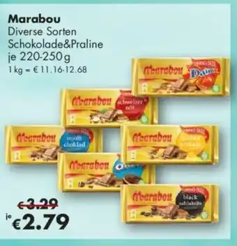 Travel Free Marabou 220/250g Angebot