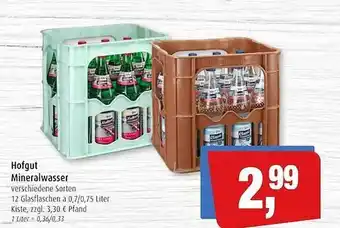 Markant Hogfut mineralwasser Angebot